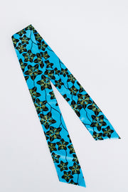 Dayo Satin Print Ankara Scrunchie With Hair Tie Set