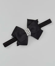 Rhinestone Layered Bow Headband