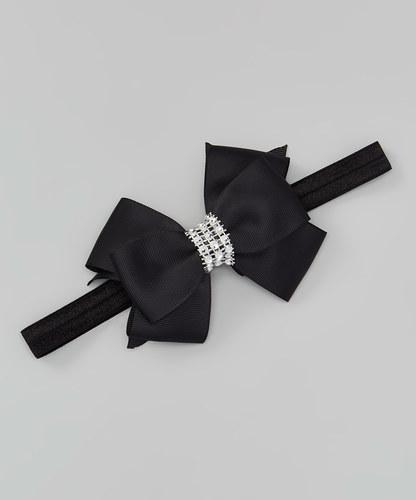 Rhinestone Layered Bow Headband