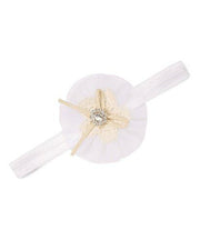 Vintage Chiffon Lace Rhinestone Headband